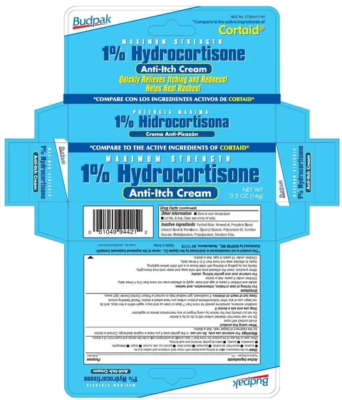 BudPak Anti-Itch packaging