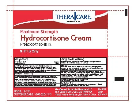 TheraCare Hydrocortisone Cream packaging
