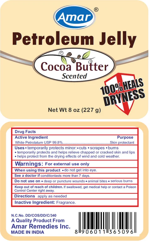 Amar Petroleum Cocoa Butter Scented 포장