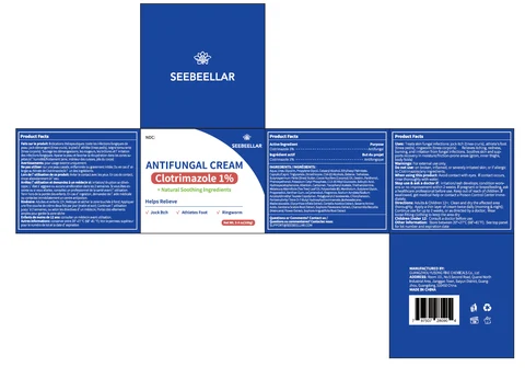 seebeellar clotrimazole 1% antifungal cream 포장
