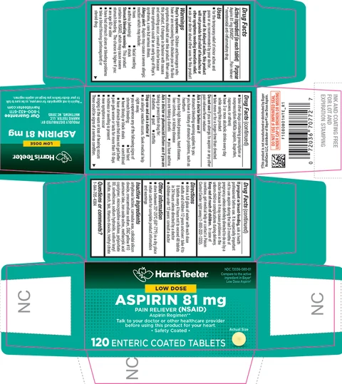 Aspirin 81mg 포장