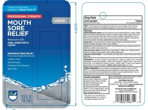 Rite AidProfessional Strength packaging