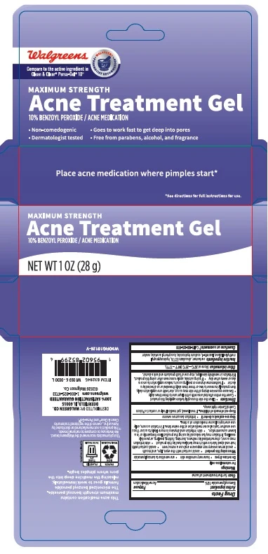 Walgreens Maximum Strength Acne Treatment packaging