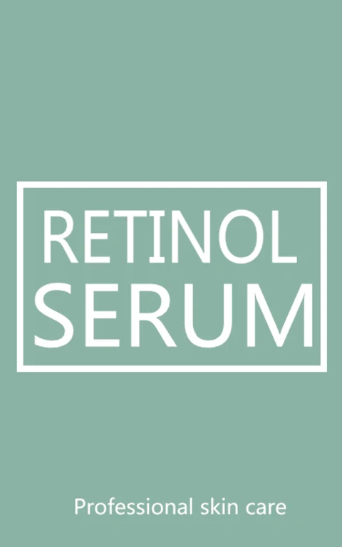 Retinol Serum packaging
