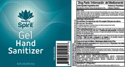 Healthy Spirit packaging