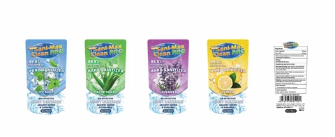 Hand Sanitizer 포장