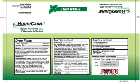 HurriCaineTopical Anesthetic 포장