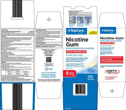 Topcare Nicotine packaging