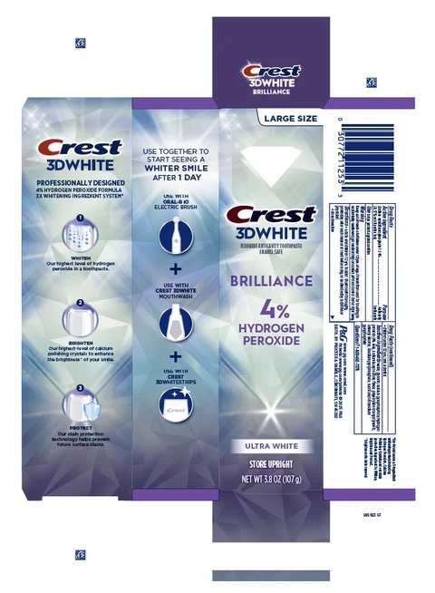 Crest 3D WhiteBrilliance Pro Ultra White 포장