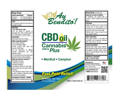 AY BENDITO 4 CBD