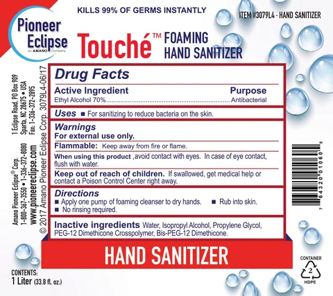 Hand Sanitizer packaging
