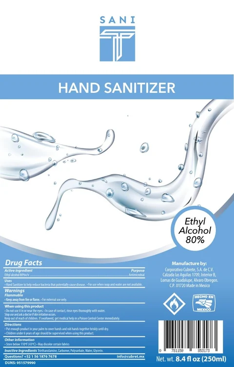 Sani T Hand Sanitizer 포장