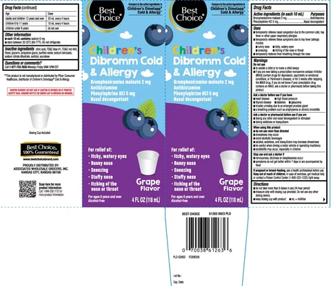 Childrens Cold and Allergy packaging