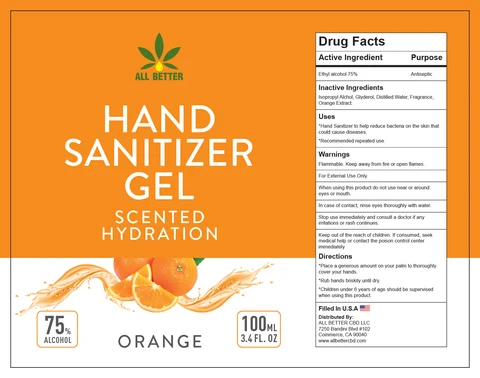 Hand Sanitizer 포장