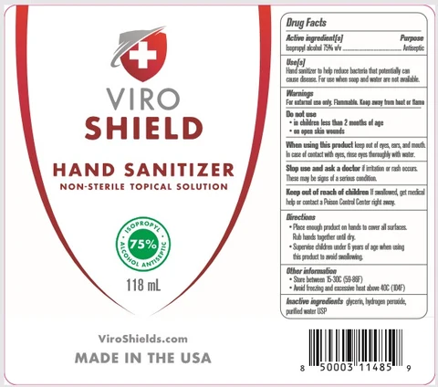 Hand Sanitizer packaging