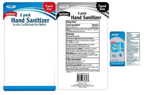 2-Pack Hand Sanitizer 포장