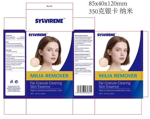SYLVIRENE MILIA REMOVER 포장
