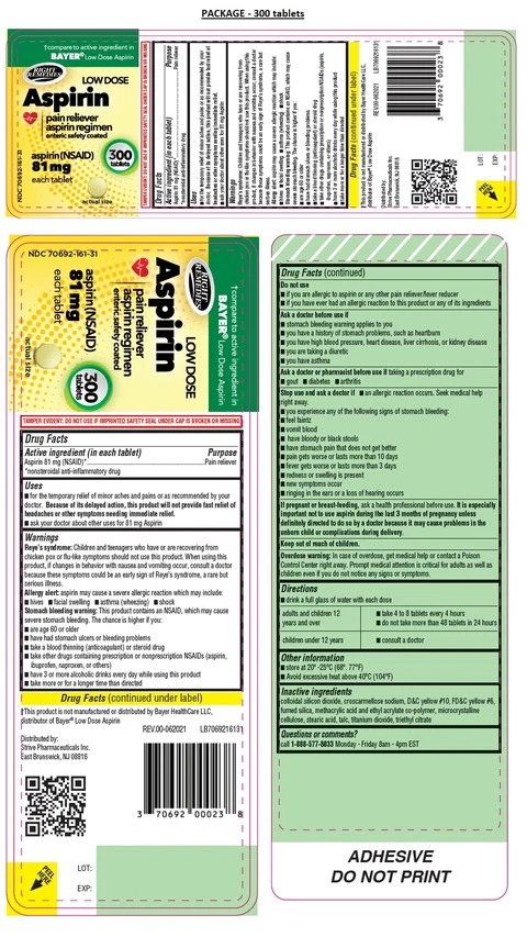Right Remedies Aspirin Low Dose 81 mg packaging