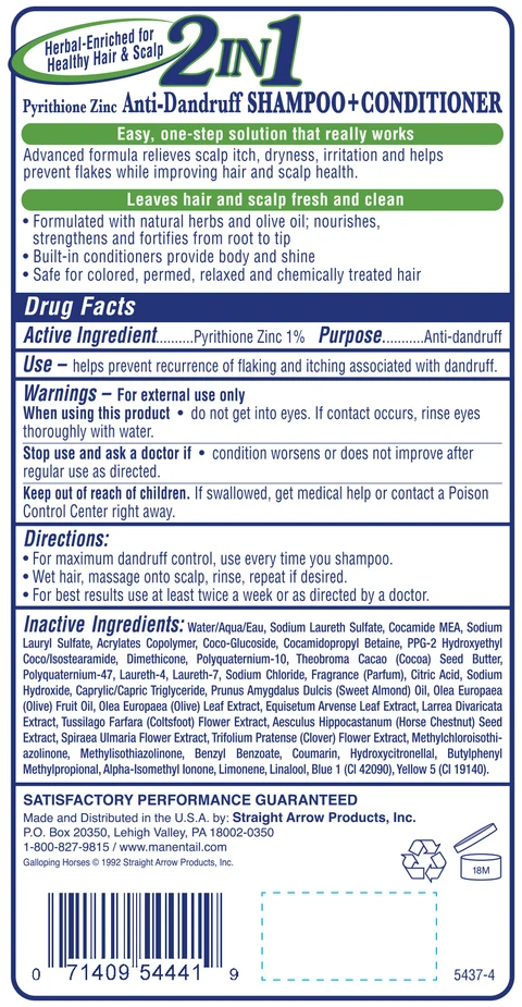 The Original Mane n Tail Daily Control 2 in 1 Anti Dandruff Front