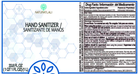 Hand Sanitizer packaging