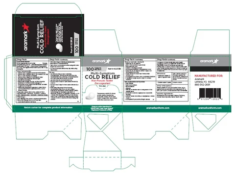 Aramark Multi-Symptom Cold Relief 포장