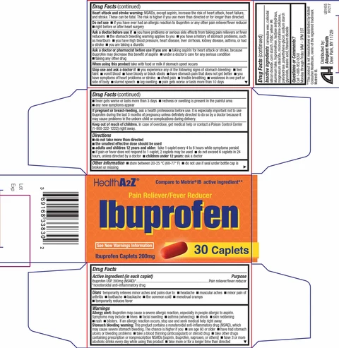 Ibuprofen 200mg 포장