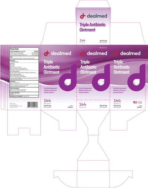 Triple Antibiotic packaging