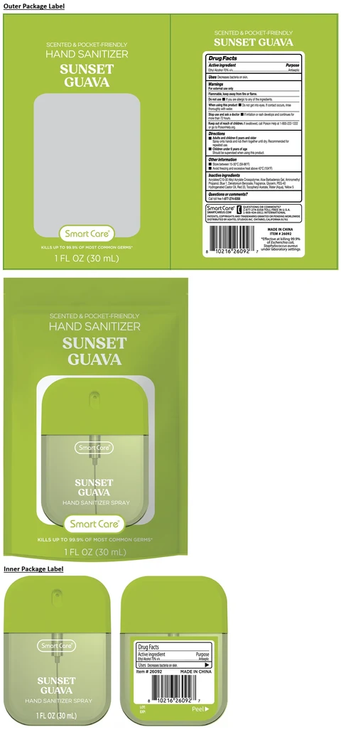Smart Care SUNSET GUAVA HAND SANITIZER 포장