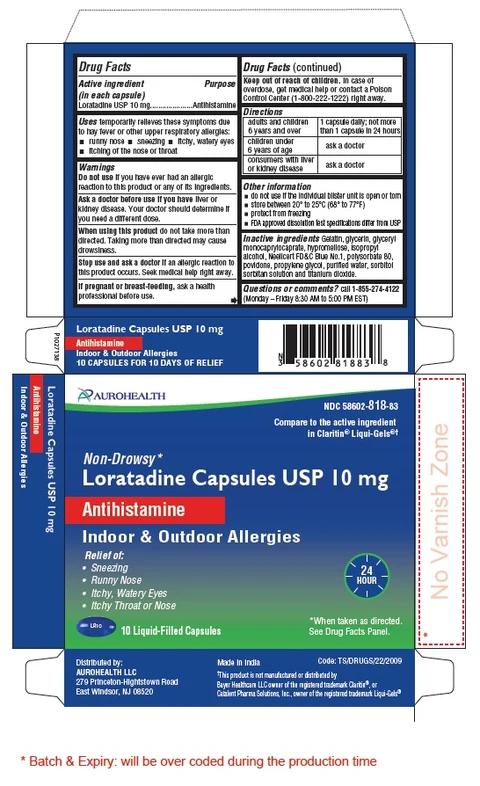 Loratadine packaging