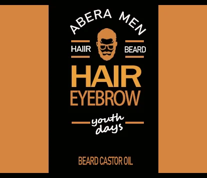 Beard Castor Oil 포장
