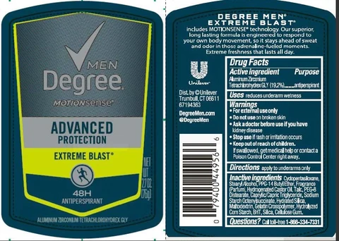 Degree Men 포장