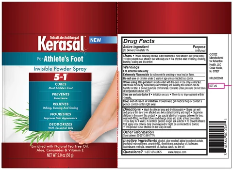 Kerasal Athletes Foot powder 포장