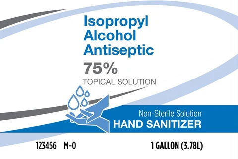 Hand Sanitizer packaging