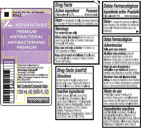 ADVANTAGE CHEMICAL Premium Antibacterial Foaming Hand So ap 포장