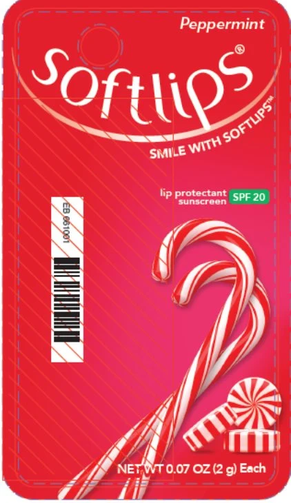 Softlips Peppermint 포장