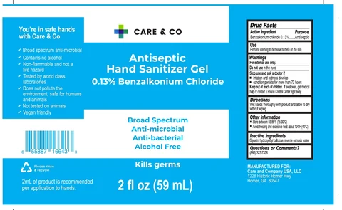 Care and Co Hand Sanitizer 포장