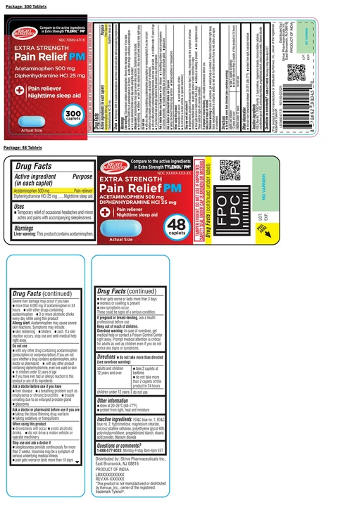 RIGHT REMEDIES EXTRA STRENGTH Pain Relief PM Caplet 포장