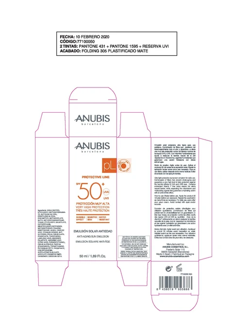 Anubis Barcelona Protective Line 포장