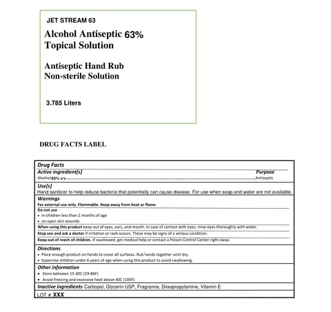 63 ml label