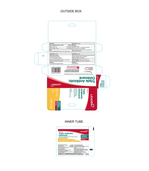 Leader Triple antibiotic packaging