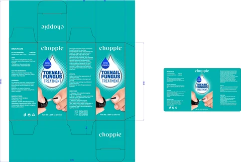 Toenail Fungus Liquid packaging