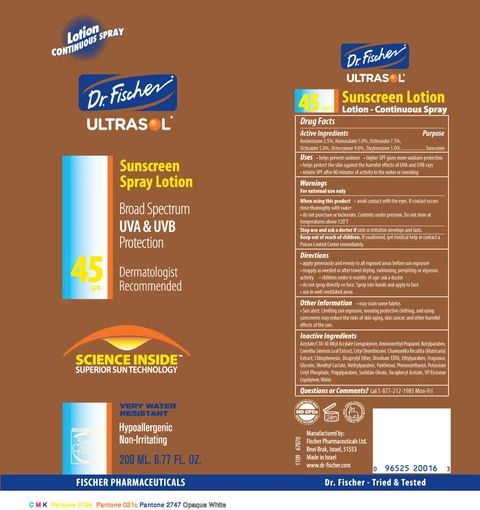 ULTRASOLSunscreen SPF45 포장