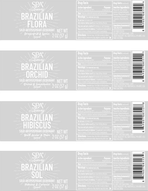 BRAZILIAN AP DEODORANT ASST 포장