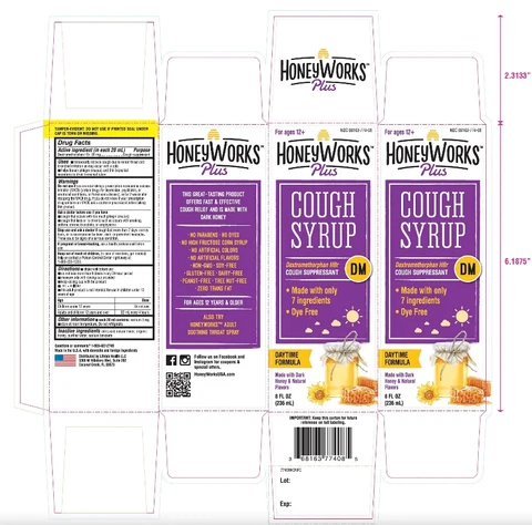 Organinc Honey Cough Syrup 8 OZ