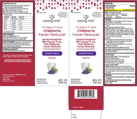 Childrens AcetaminophenDye Free Grape packaging