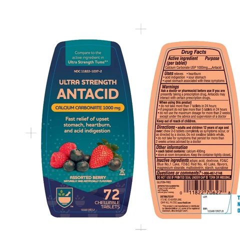 Rite Aid Ultra StrengthAssorted Berries packaging