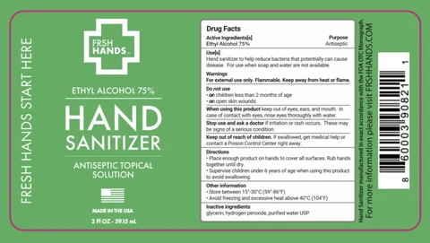 Hand Sanitizer 포장
