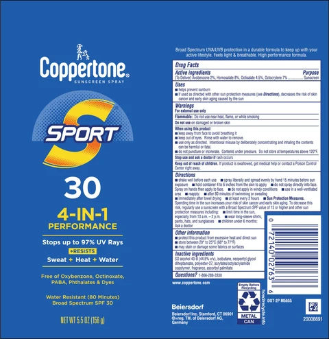 Coppertone Sport Sunscreen SPF 30 포장