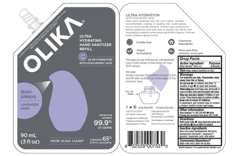 Hand Sanitizer packaging