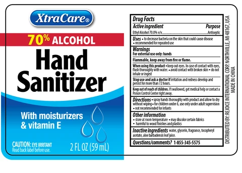 Hand Sanitizer2oz packaging